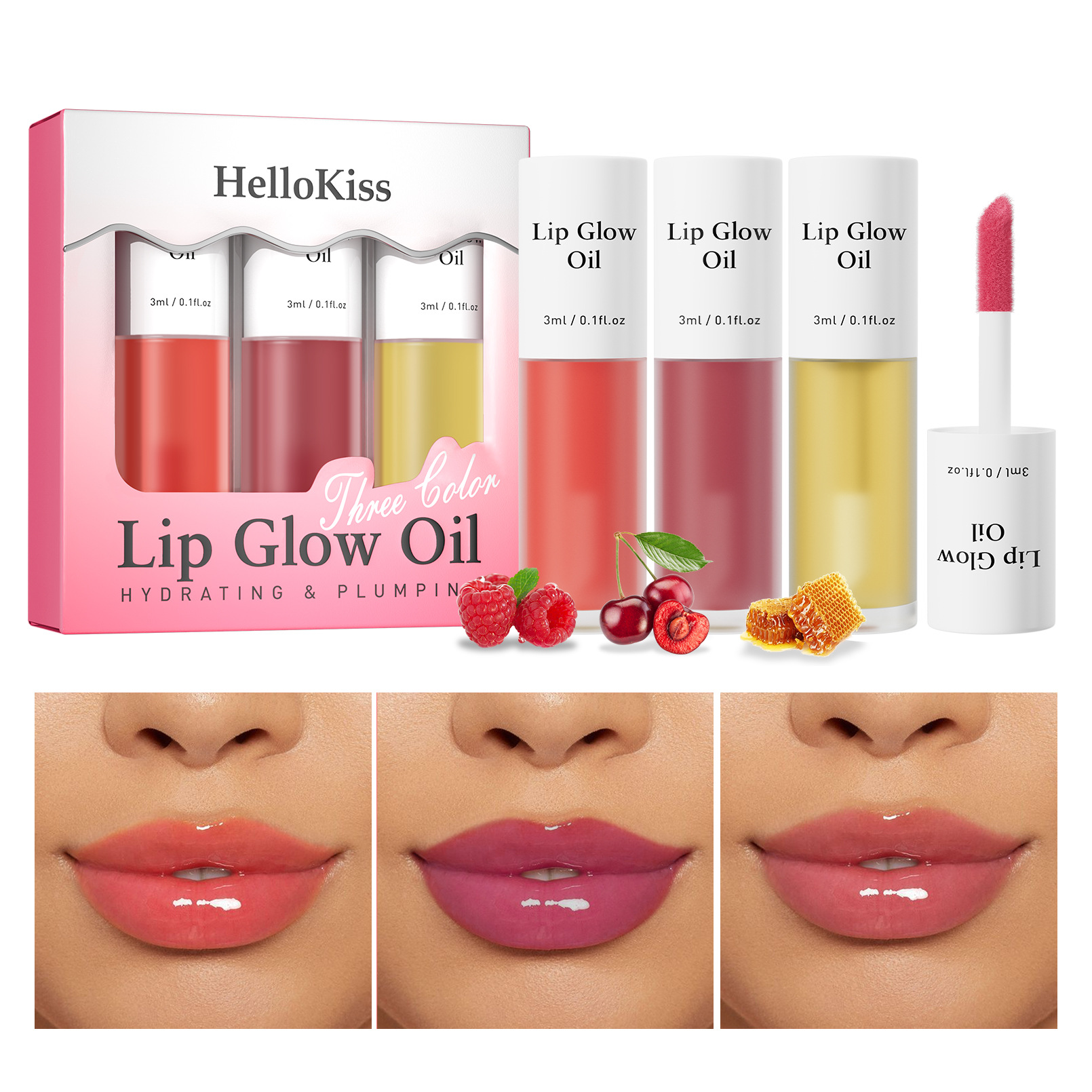 Lip Oil (Set of 3) Set B 