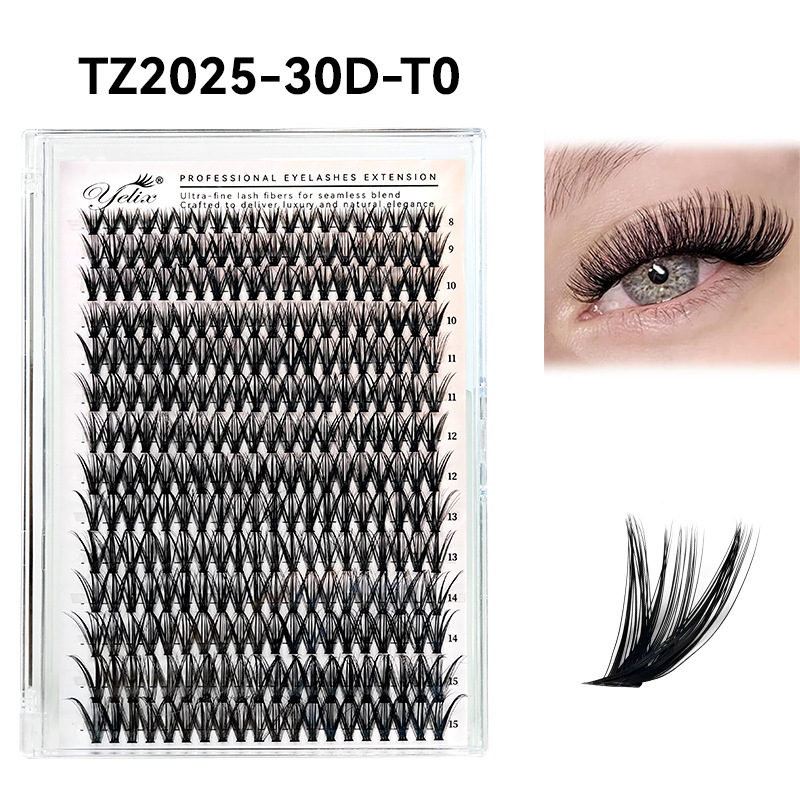 14 rows, 280 clusters [30D] eyelashes