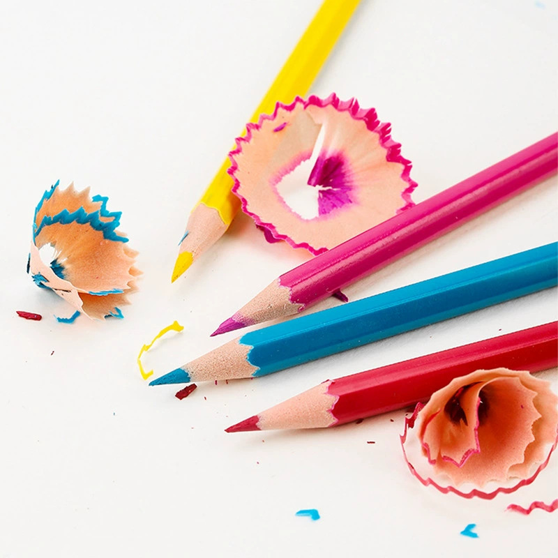 Color Pencil Set for Children’s Drawing: 12 Colors, 18 Colors, 24 Colors, 36 Colors, 48 Colors, Barrel-Pack Bulk Colored Pencils - Image 2